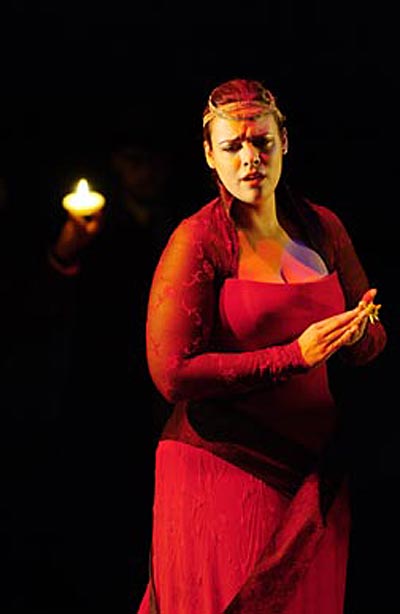 Colleen Skull as Dido in Dido and Aeneas