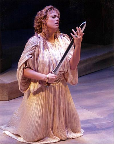 Colleen Skull as Cornelia in Guilio Cesare in Egitto